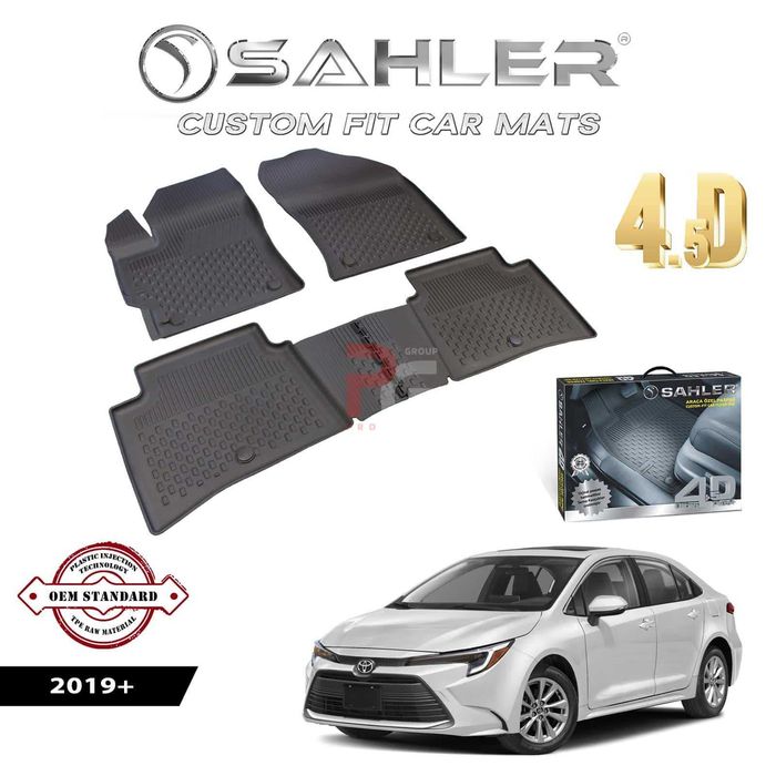 Гумени стелки за Toyota Corolla / Тойота Карола / SD 2019+