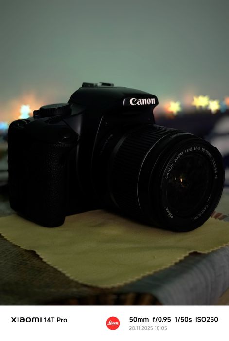 Canon eos 450D в перфектно състояние  незнам дали работи