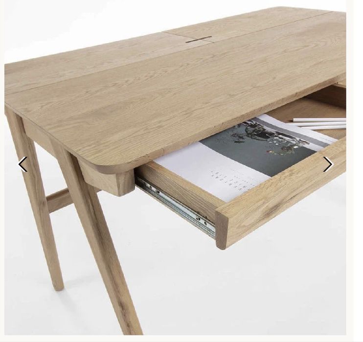 Birou din lemn 65x120 cm Julia Kave Home
