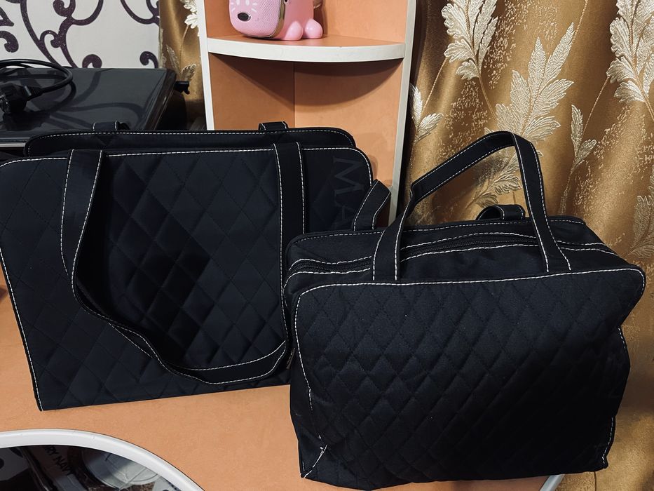 Сумки  стеганые, тканевые МК