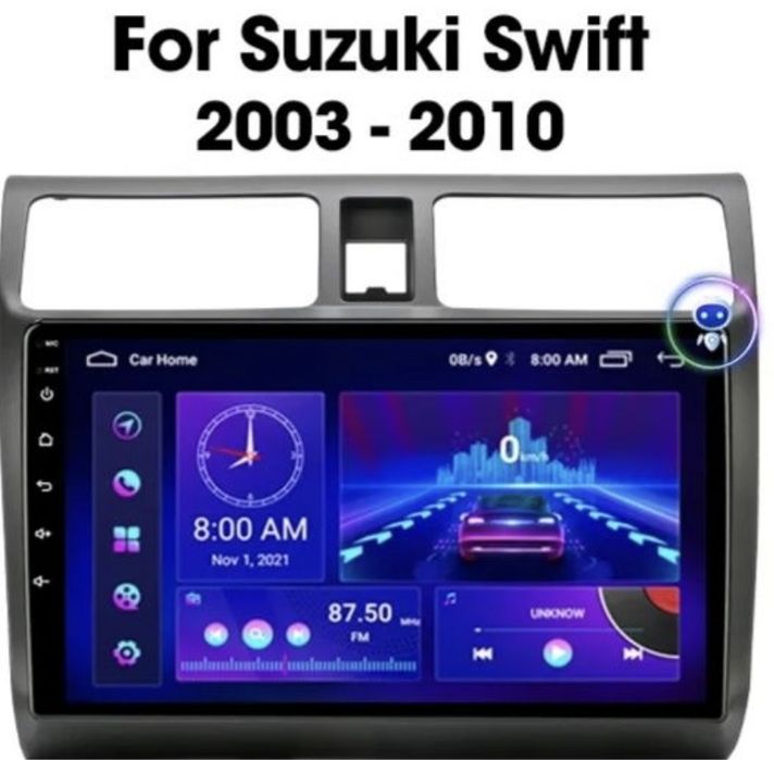 Мултимедия SUZUKI SWIFT (2004–2010) 10" навигация Андроид