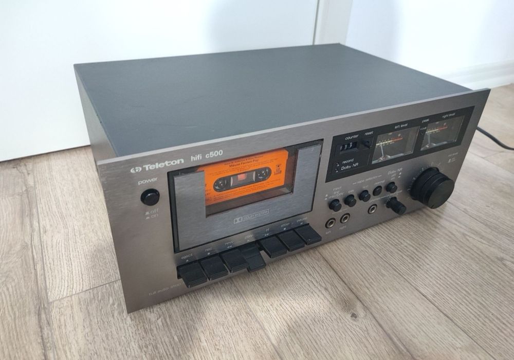 Deck Teleton C500 stereo cassette