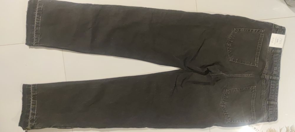 Дънки ZARA със страничен цип