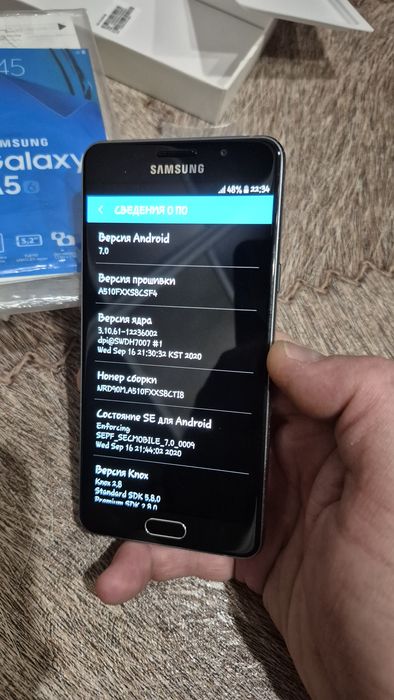 ( Samsung А5 2016 black