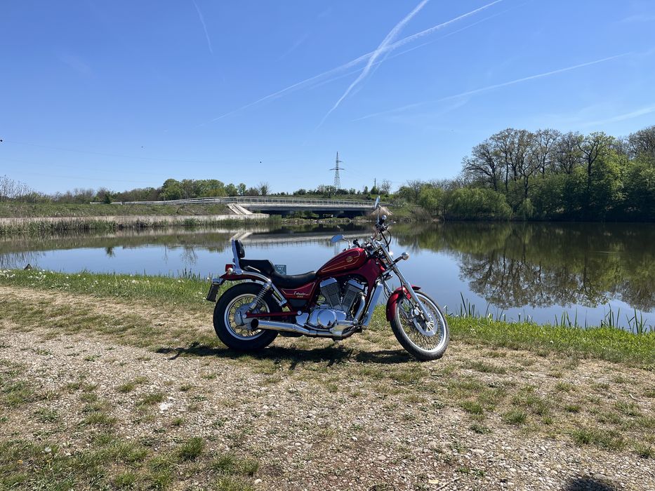 Suzuki Intruder VS800 1992 cruiser, Vtwin, Michelin Commander 3, 39400 mile, genti