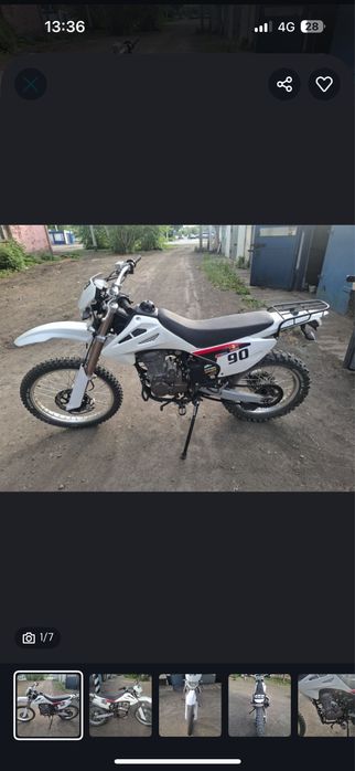 Продам мотоцикл в новом состояние