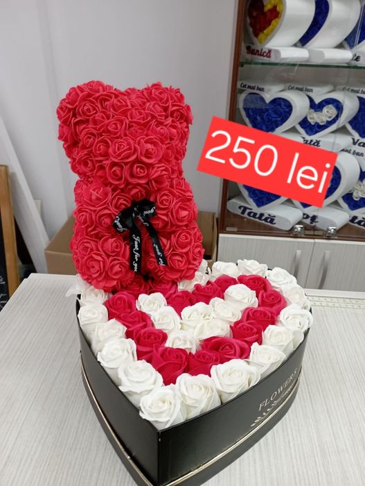 Aranjamente in forma de inima  pentru Valentine s Day