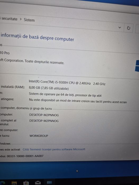 Asus Tuf FX505G i5 gen 9