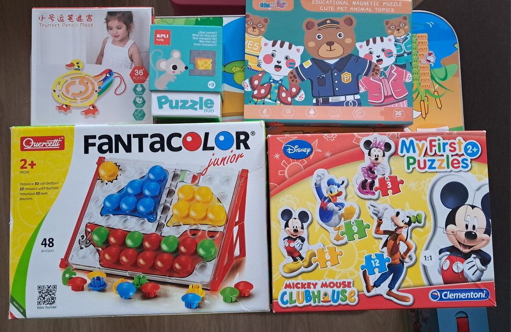 Детски пъзели и образователни игри