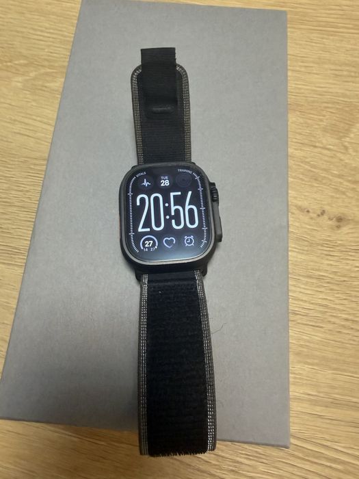 Apple watch 3 Ultra  Black Titanium