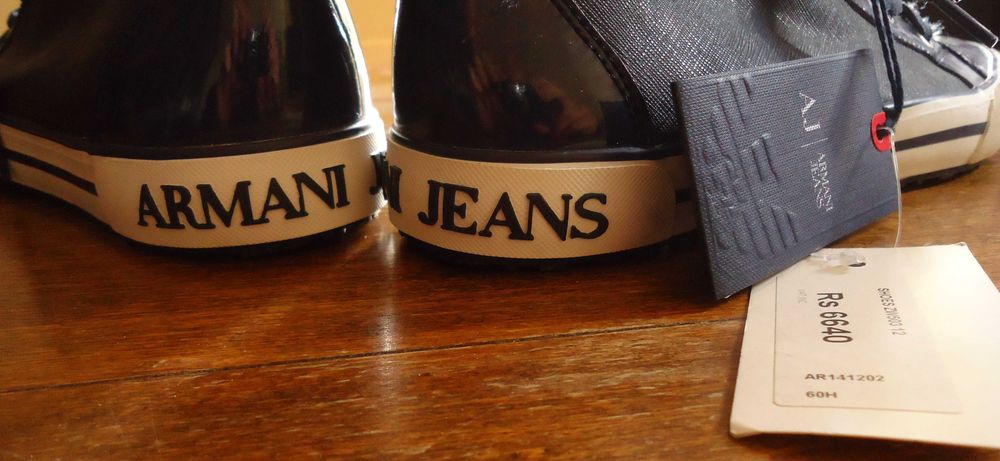 Armani Jeans EU 40/US 8.5/UK 6.5 Дамски Кецове Сини НОВО