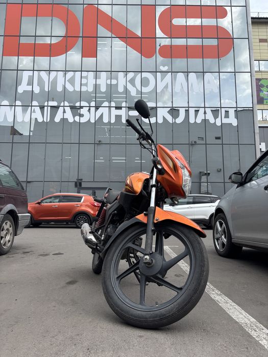 Мотоцикл Honda на учёте