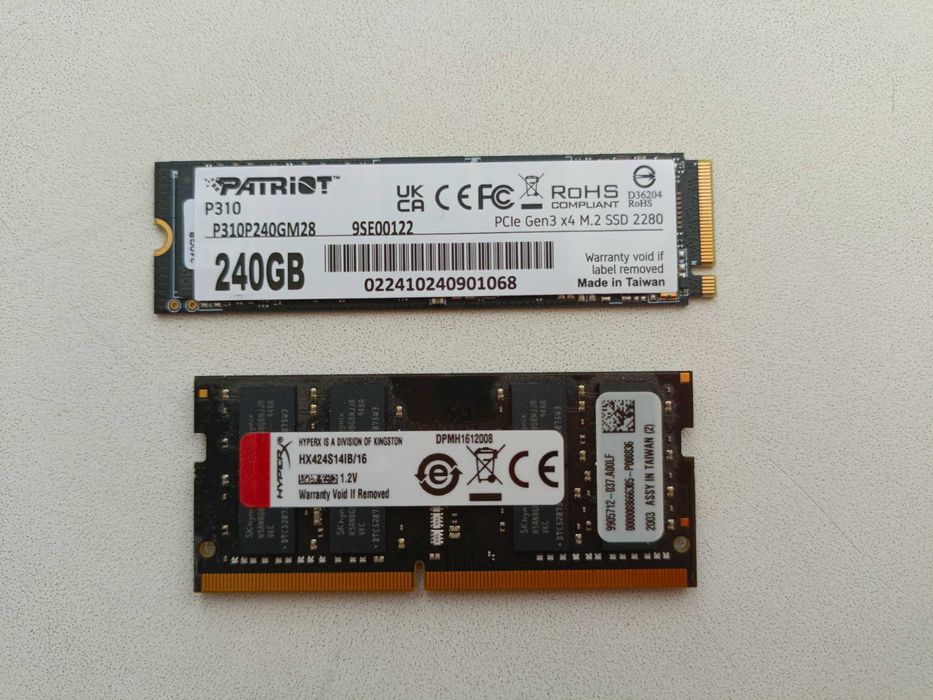 DDR4 ОЗУ для ноутбука 16 Гб