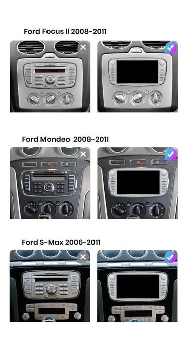 Navigatie Android Dedicata Ford , Carplay Android Auto , Youtube Waze