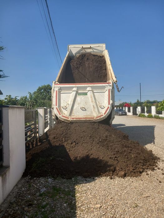 Pământ de umplutura si vegetal in orice zona in București