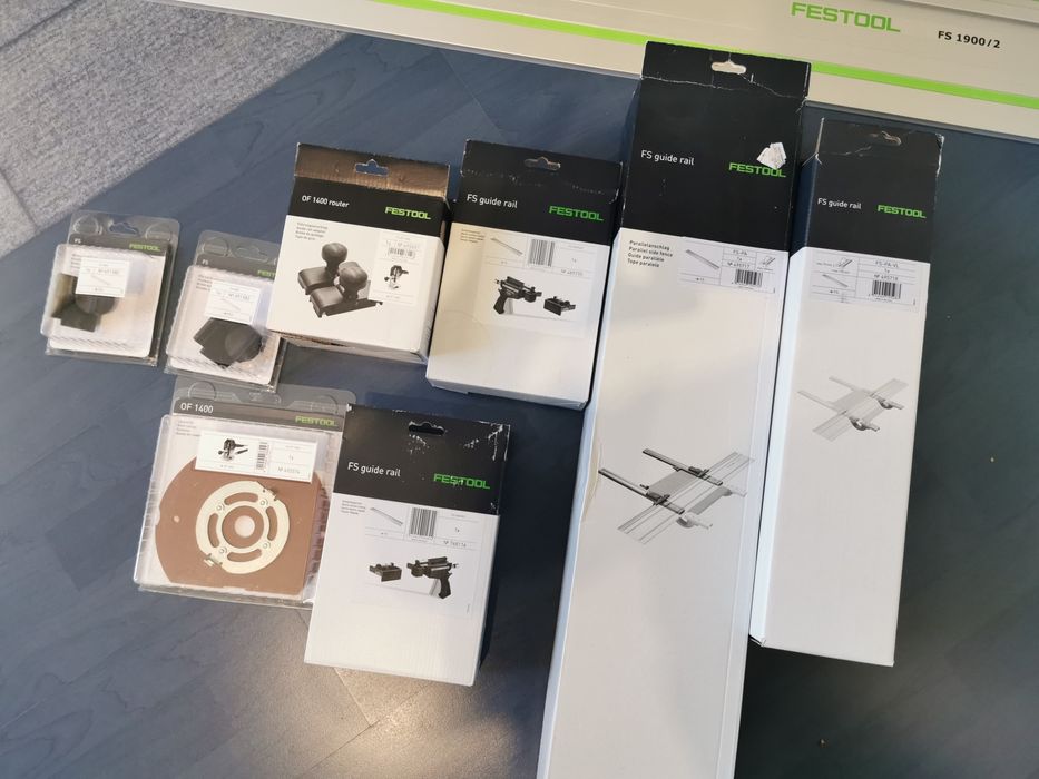 Festool продавам пълен пакет инструменти за мебели