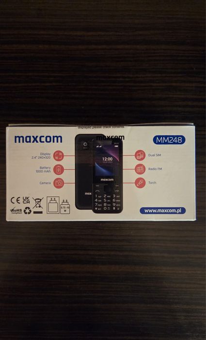 Telefon Maxcom MM248