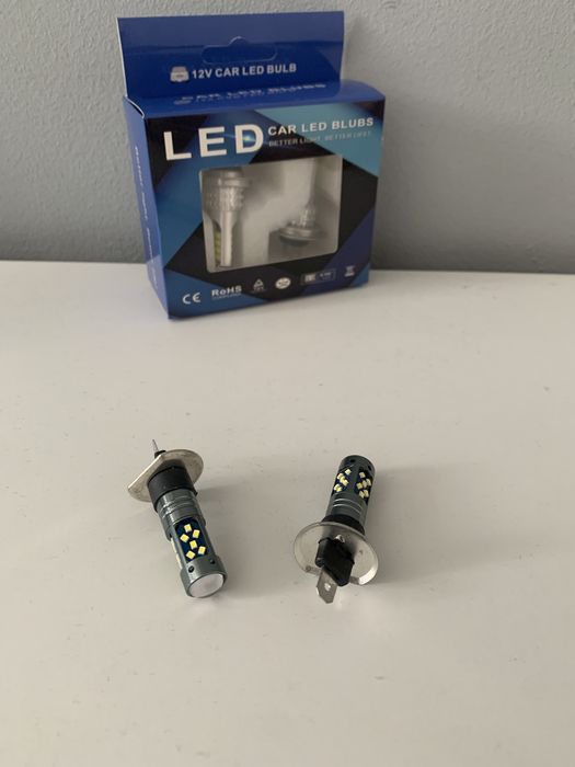 Set 2 becuri auto LED H7, H1, H11, 8500LM, 6000K, 90W - Promotie !!!