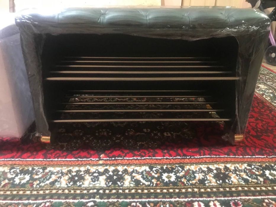 Прихожкага пуфик ва оёқ кийим қўядиган этажерка ясаб берамиз.