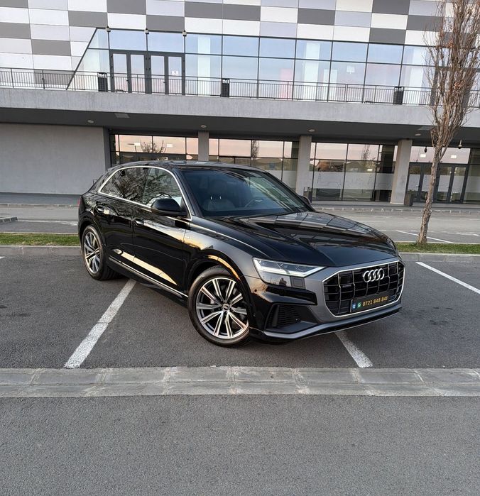 Audi Q8 55 TFSI Quattro S-Line 2021, Full, 67.500 km Reali