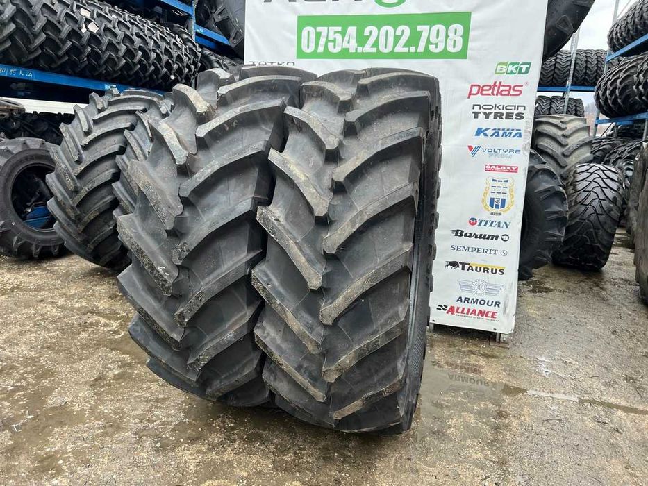 Cauciucuri 600/65 R38 noi pentru tractor New Holland cu garantie 2 ani