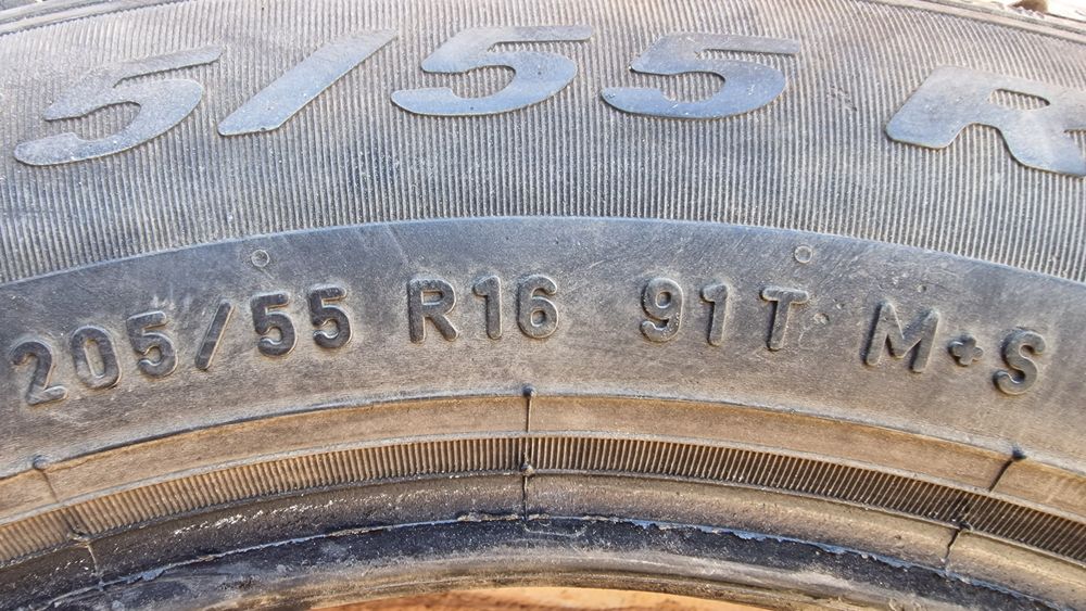 Anvelope 205/55/16 M+S DOT2016 PIRELLI