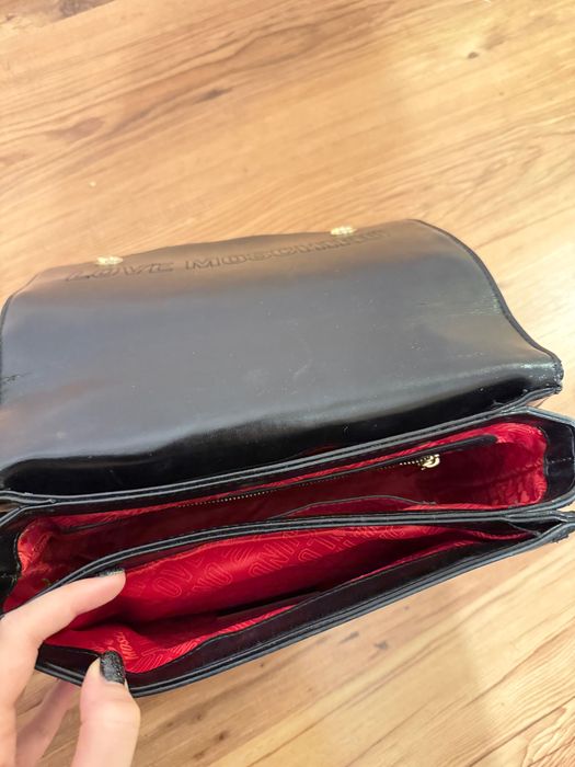 Чанта Love Moschino // черна чанта // чанта за рамо