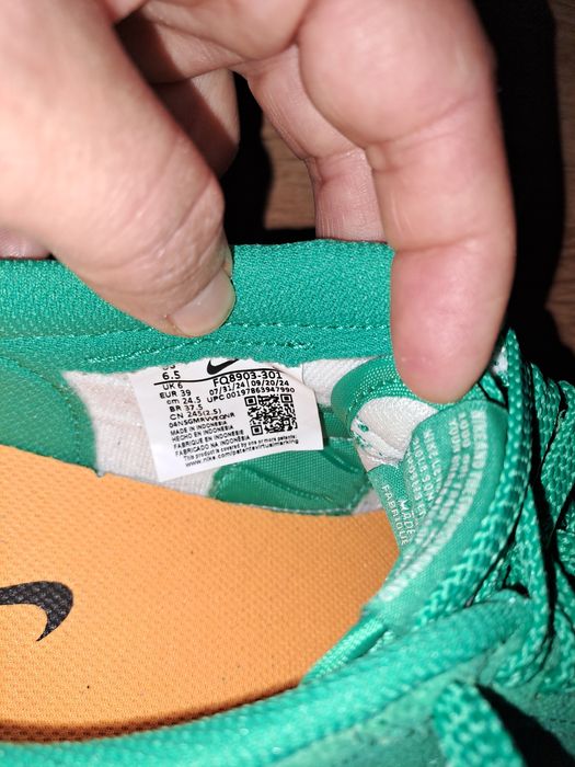 Зелени кецове Nike, 39 номер, унисекс