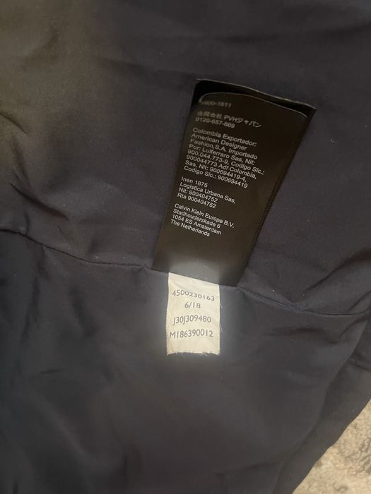 CALVIN KLEIN jeans зимно яке от ПУХ и ПЕРА