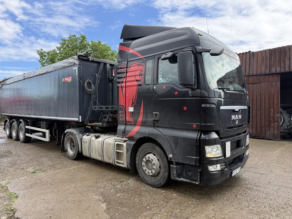 Vand 2 buc Man tgx / semiremorca trailis