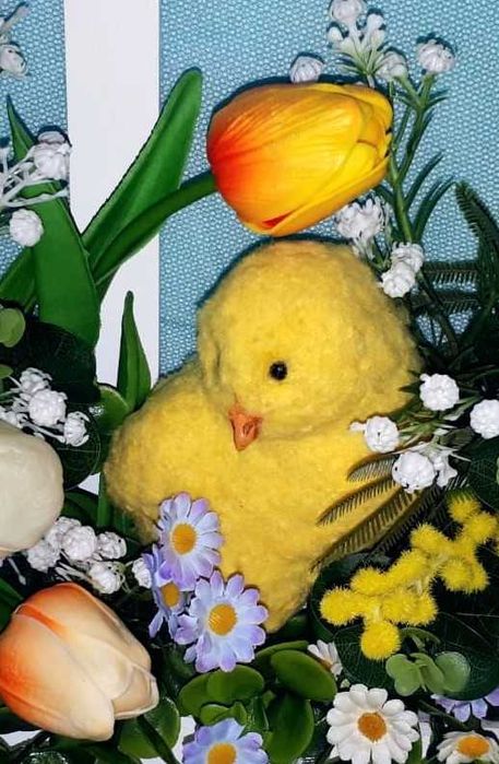 Цыпленок. Интерьерная фигурка. Фигурка для декора.