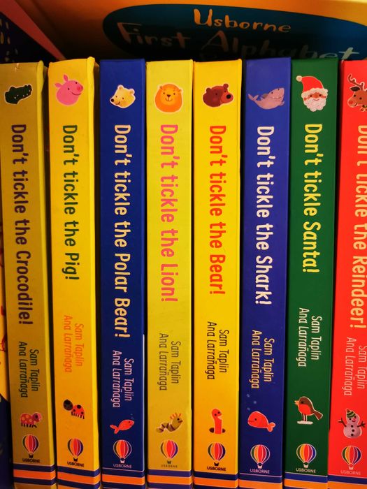Set de 8 carti Don't tickle Usborne