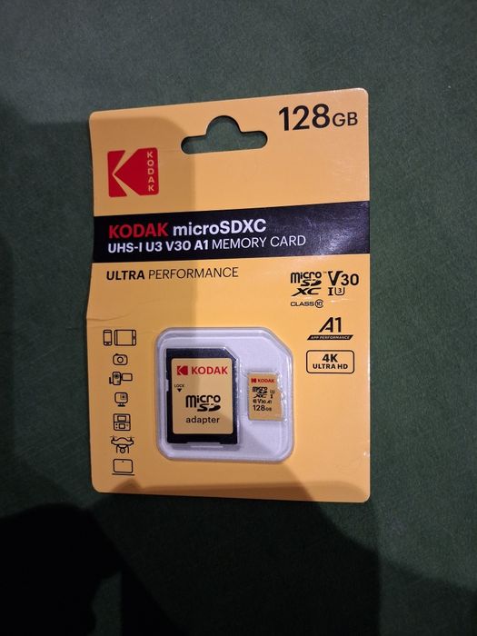 Карта памет SD micro card Kodak 128GB