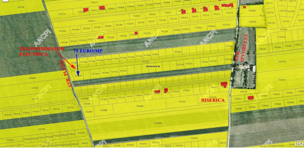 Vand teren cartier Izvor 700m2 cu utilitati