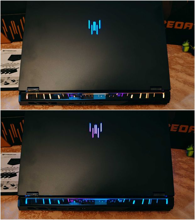 NVidia RTX 5080 16GB/Intel Core Ultra 9 275HX/32GB RAM/1TB NVME/18' Quad HD HDR 1000 250hz 100% DCI-P3/Acer Predator Helios 18 AI геймърски ЧИСТО НОВ