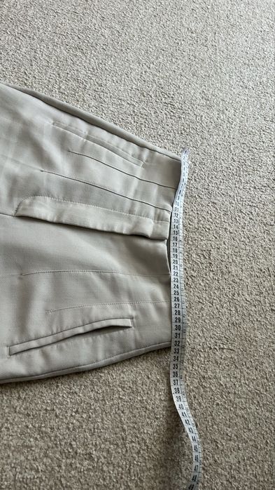 Pantaloni zara crem