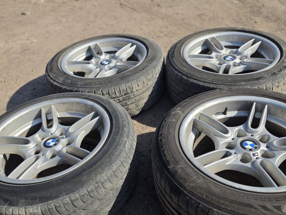 4 диска 17 с резиной БМВ 39(разношир BMW disk rezina )