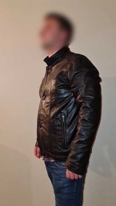 Мъжко кожено яке Brioni