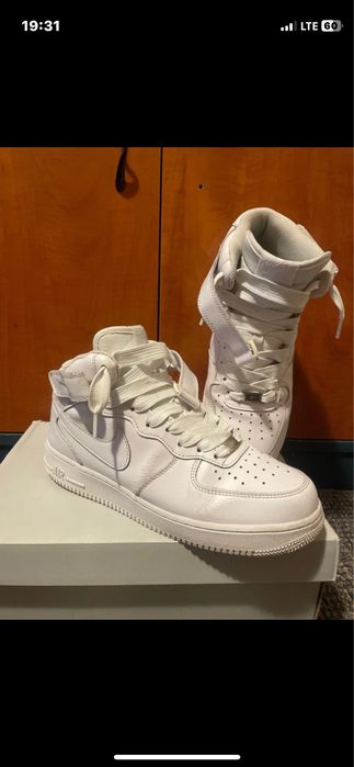 Nike Air Force One Mid Triple White