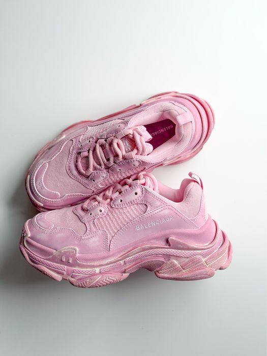 Balenciaga Triple S Washed Pink