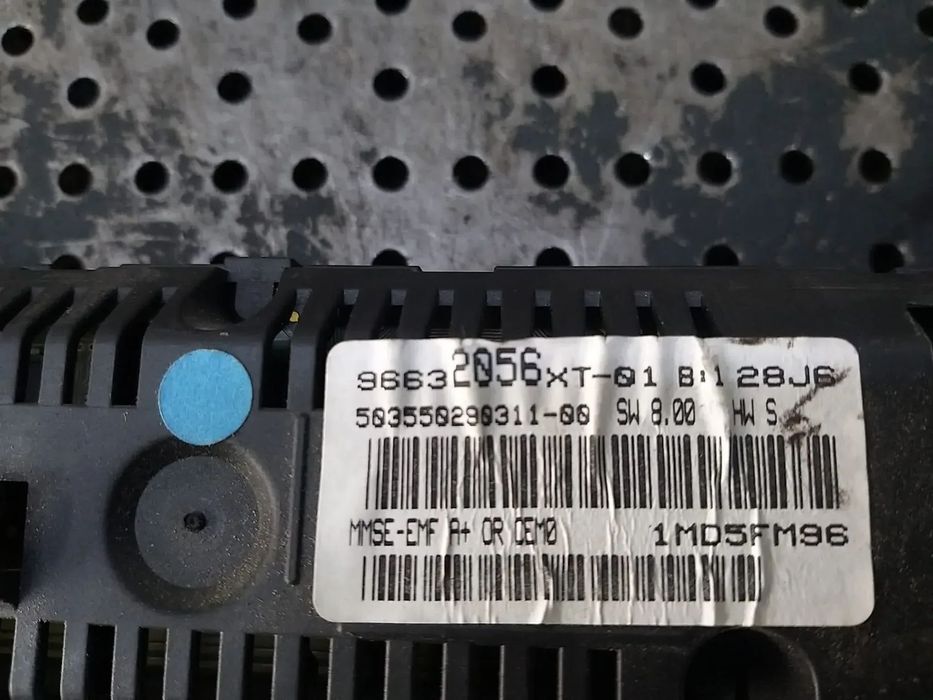 Display bord peugeot 207 96632056xt