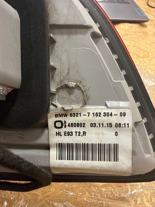 Stopuri interioare BMW serie 3 , E93 Cabrio , originale