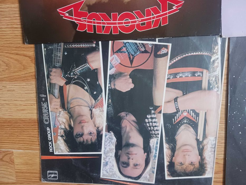 Лот 4 плочи Cruise,Krokus,Hell comes,the crickets