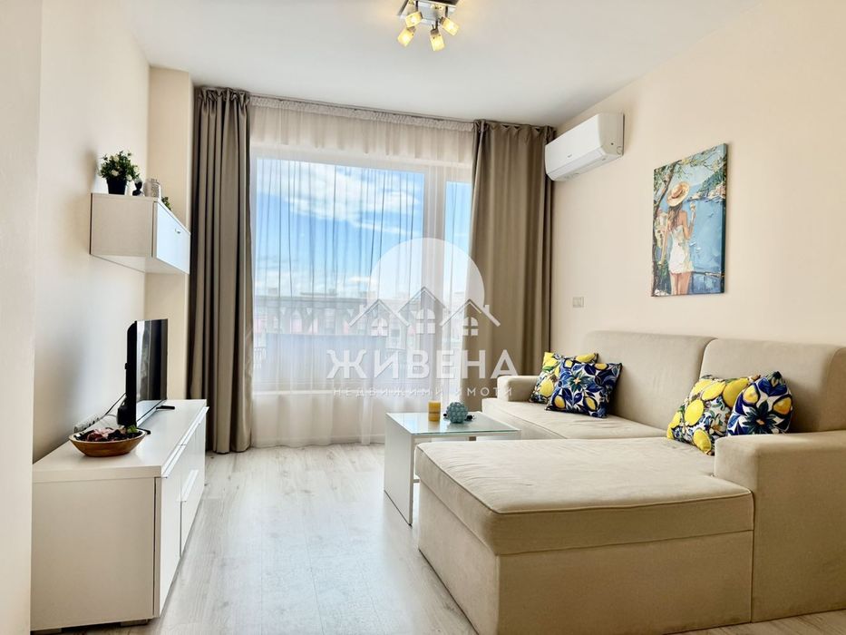 Продава обзаведен 2-стаен апартамент, кв. Аспарухово