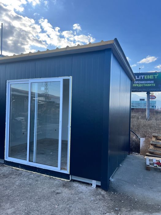 Премествамо бунгало за офис , сглобяема къща