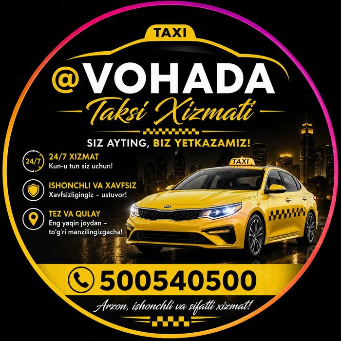 Taksi xizmat vohada