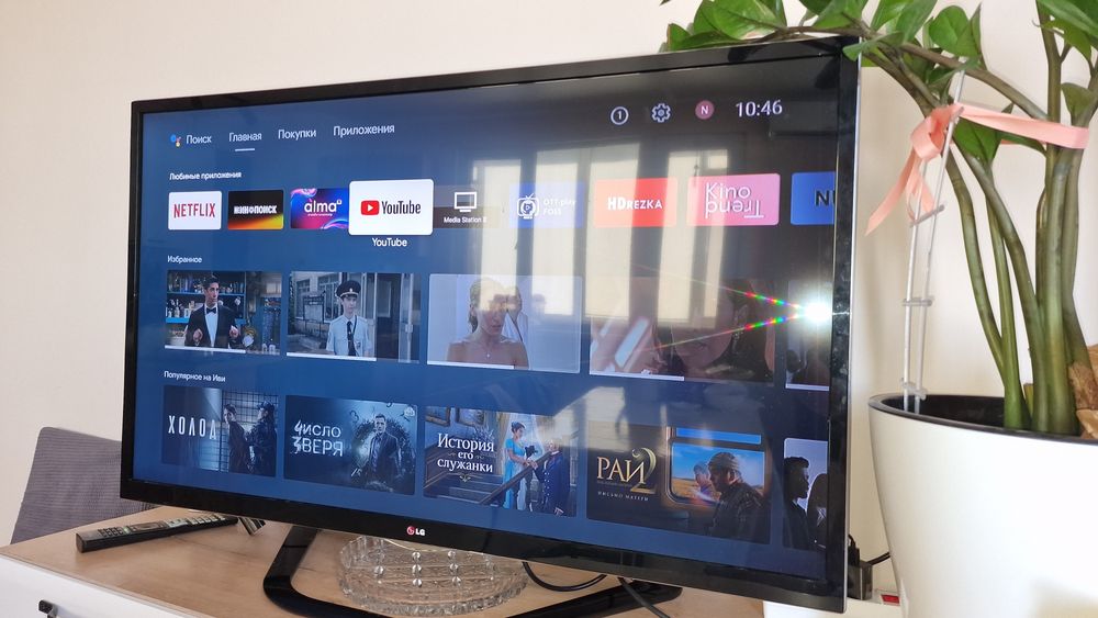 3D Смарт ТВ с очками на запчасти