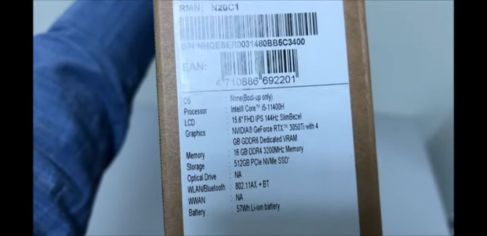 Продам новый ноутбук