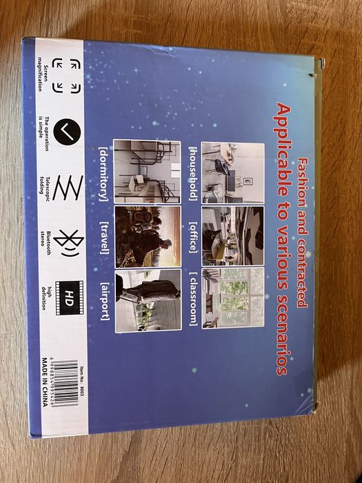 12D Bluetooth увеличител за екран с вградени високоговорители