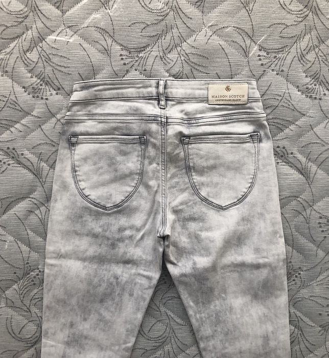 Maison Scotch La Parisienne Super Skinny Zip Jeans дамски дънки - 27